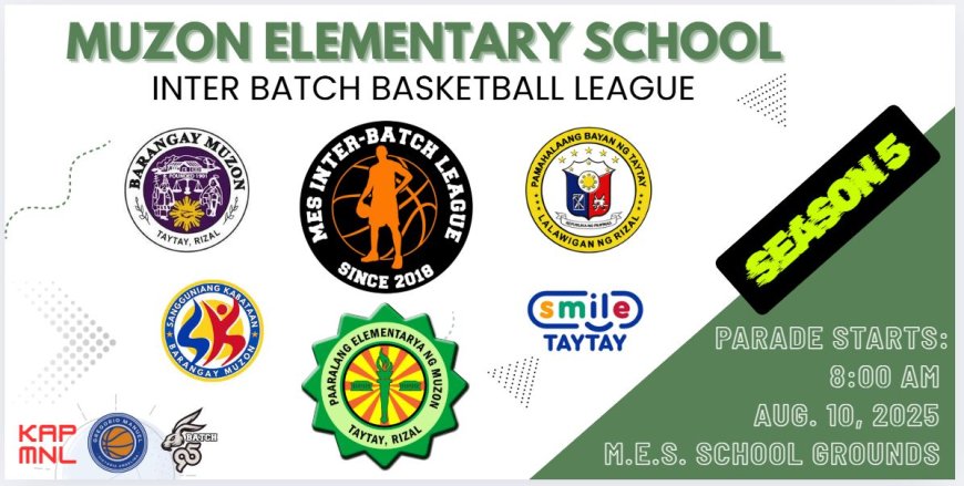 MIBL SEASON 5 BLASTS OFF WITH A BANG! The Muzon Interbatch Basketball League is back — stronger, louder, and more exciting than ever!