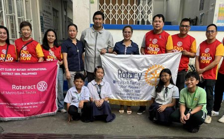 END POLIO NOW — WE’RE THIS CLOSE! Rotary Club of Metro East Taytay Ignites World Polio Day with Passion, Purpose, and Power!
